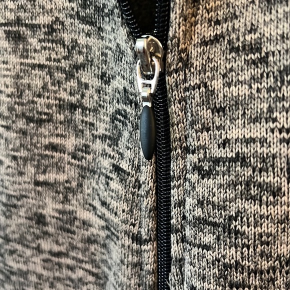 Exertek Gray Vest 100% Polyester Sz 2X Full Zip - Picture 7 of 11